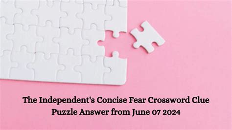 fear crossword clue|fear crossword puzzle clue.